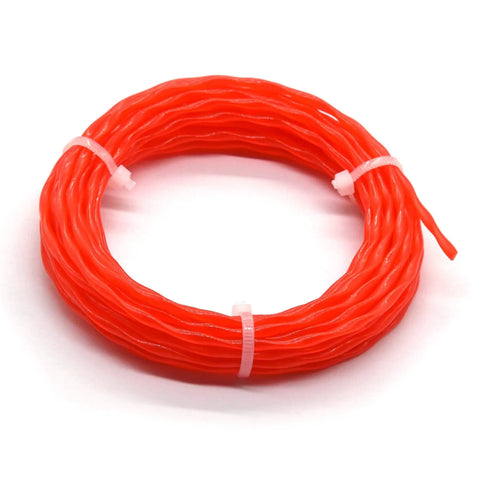 0.095 Inch Twisted Trimmer Line 16 Ft Pre Cut Pack Of 10 Durable String For Weed Wacker Trimmer Heads Compatible With Ryobi EGO Worx Greenworks