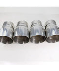 BMW Stainless Steel Exhaust Tips 4 Piece Direct Fit Set For M2 M3 M4 F87 F80 F82 F83 Level Up Your Ride With Sick Style