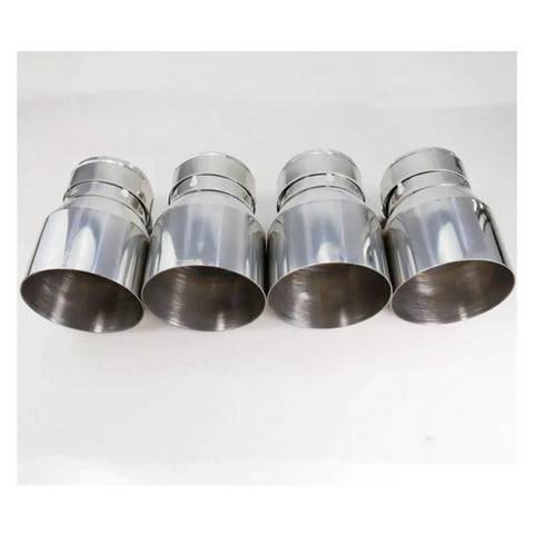 BMW Stainless Steel Exhaust Tips 4 Piece Direct Fit Set For M2 M3 M4 F87 F80 F82 F83 Level Up Your Ride With Sick Style