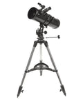 114mm Aperture Telescope With Slow Motion AZ Mount In Flat Black Finish Aurora Ii Reflector Delivers Big Light Gathering Performance