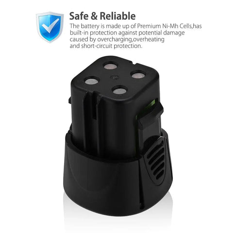 Beefed Up Replacement Battery For Dremel 7300 Series Cordless Rotary Tool 4.8V 3000mAh NiMH Power Pack For 7300N8 And 7300PT