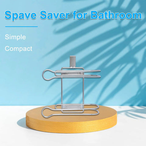 Over The Tank Toilet Paper Holder Stainless Steel Chrome Finish Easy Install No Fuss Rustproof Bathroom Tissue Storage Rack