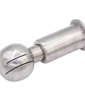 304 stainless steel rotary spray ball for CIP tank cleaning, 1.5 inch tri-clamp connection