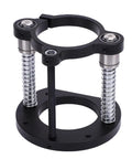 Heavy Duty Router Lift Base With Crank Handle Aluminum Alloy And Stainless Steel Construction 2 Jaw Clamping For 64-66mm Small Trimming Machines Smooth Lifting System For Precise Slotting And Chamfering, black router lift base