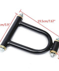 Front Suspension Swingarm Assembly For DIY Parts Buggy Electric ATV Go Kart Bike US Stock Heavy Duty, dimensions labeled.