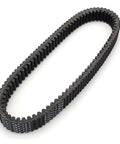Heavy Duty V-Drive Motorcycle Belt For Suzuki LTA500F Vinson 4WD Quadmaster, oil heat resistant, black rubber design.