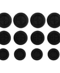Cool 36-Piece Black Rubber Wire Gasket Round Hole Plug Kit With Double Sided Protection For High Heat Weather And Durable Tear Resistant Cable Grommets, black rubber plugs