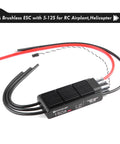 Lite-32 150A HV Opto RC ESC for Airplanes and Helis, Brushless Speed Controller with 5-12S support, no BEC visible on white