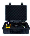Dead Accurate Digital Leeb Pen Type Hardness Meter featuring OLED screen in a protective case with accessories