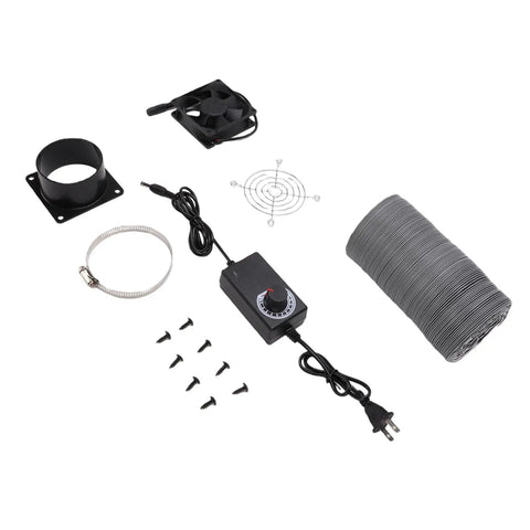 Kickass 3D Printer Ventilation Kit With Adjustable Exhaust Fan And Magnet Mount Activated Carbon Filter For Slick Enclosure Smoke Removal And Steady Airflow Control To Keep Your Workspace Clean And Safe During Heavy Print Sessions