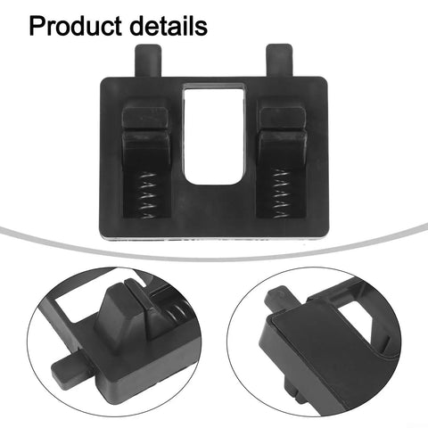 Hands-Free Electric Wire Welding Fixture With Adjustable Clamps, black jig with spring-loaded clamps for secure wire holding.