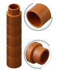 Top Tier Plasma Air Diffuser 13788 For Eastwood Versa 40A 60A Welding Tools, five brown metal parts for stable ignition in cutting tasks.