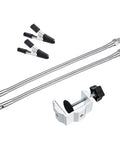 Soldering Helping Hands Clamp Stand With Flexible Gooseneck Arms, Two Rotatable Alligator Clips For PCB Electronics Repair, Assembly, Hobby Welding, Your Go To Workbench Buddy, Durable Silver 10 Inch components