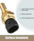 Durable Waterproof Metal Engine ECT Temperature Sensor Replacement For Cars, Accurate Readings, OEM 15404280 12191170 60811520 12608814