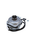 Genuine OEM Fan Motor 6W X 4P Replacement For Vent Fans And Household Appliances Four Pole Pro Grade Reliability Safe Durable Performance Quiet Operation Easy Install Low Noise Swap Ready, silver motor with wires and mounting screws