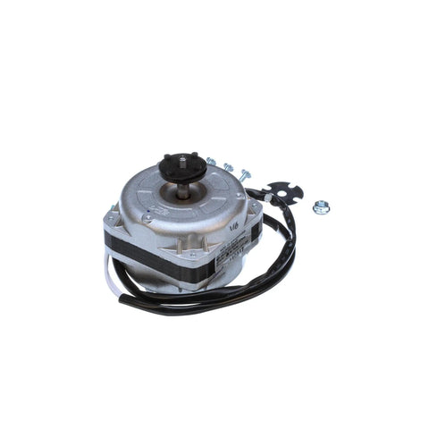 Genuine OEM Fan Motor 6W X 4P Replacement For Vent Fans And Household Appliances Four Pole Pro Grade Reliability Safe Durable Performance Quiet Operation Easy Install Low Noise Swap Ready, silver motor with wires and mounting screws
