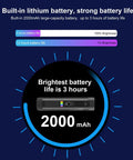 360 Degree Magnetic Handheld Light Wand With 2000mAh Battery featuring strong battery life indicator