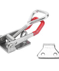 Beefy Heavy Duty Adjustable Toggle Latch Clamp In Stainless Steel With 600 Kilograms Holding Power for workshop settings