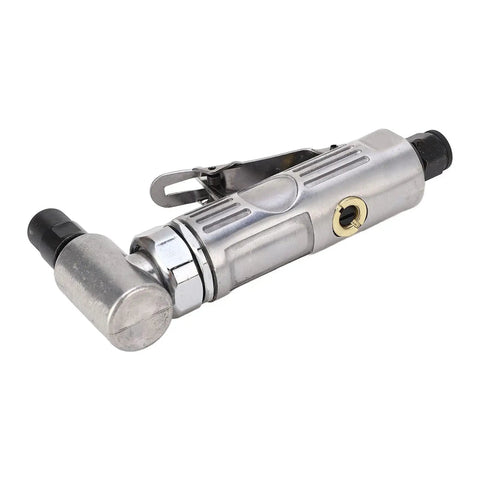 Heavy Duty 90 Degree Air Die Grinder With A Solid Zinc Alloy Body Hitting 20000 Rpm for precise metal polishing and grinding.