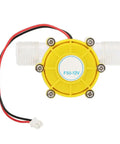 Mini Micro Hydro Water Flow Generator For DIY Power Converts Water Flow Into Electricity With 5V 12V And 80V Outputs shown