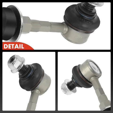 Close-up of Rear Sway Bar Link Set for Toyota RAV4 2006 to 2018 and Lexus NX 2015 to 2019 Stabilizer End Links Two Pack