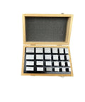Heavy Duty Alloy Steel Parallel Blocks 24 Pair Cnc Milling Gauge Set Delivering Nitty Gritty Accuracy And Rock Solid Grip Perfect For Table Saws And Woodworking Routers, displayed in a wooden case.