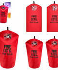 Six Pack Fire Extinguisher Covers For 13 To 20 Lb Units Heavy Duty Thick Protective Sleeves Scratch Resistant Protection