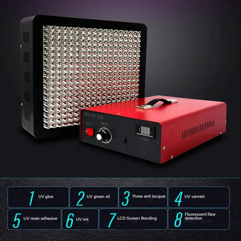 Heavy Duty High Power UV Curing Lamp Drops Ice Cold Light With Snappy 365nm 395nm 405nm Choices For Fast Glue Ink Varnish Resin Hardening That Runs Smooth And Keeps Projects Rock Solid All Day