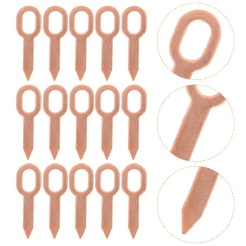 Close-up of iron dent puller washers from Dent Repair Kit With 200 Pcs Iron Dent Puller Washers For Auto Body Sheet Metal Repair.