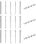 20 pack 3 x 28 mm dowel pins, 316 stainless steel shelf support pins for metal machinery and wood projects, cylindrical fasteners