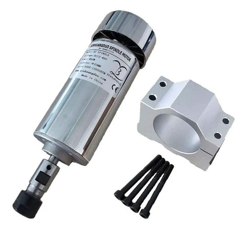 52mm CNC Spindle Motor 400W DC 12 To 48V With ER11 ER16 Chuck For Engraving Machine PCB Milling And DIY CNC Projects
