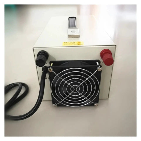 Back view of 2000W DC Switching Power Supply With Adjustable 0 To 600V And 0 To 3.33A Regulated Bench Lab Power Source with fan.