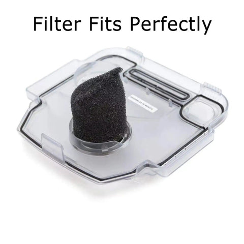 Four Pack Foam Tank Filter Replacement For Hoover Steam Vacuum Cleaners F5800 Series And Compatible Models Fits C3820 F5914-900 F5915-900 F5917-900 F5918-900 FH50015 FH50045 440007364 38762014 And More