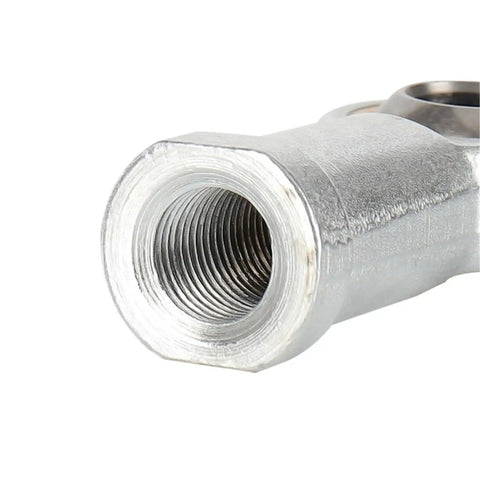 One Piece Fisheye Joint Female Piston Rod End Ball Head For Universal Pneumatic Cylinder U Fitting Mounting Knuckle Bearing With Internal Thread SI 8 TK mal 16 close-up threaded end