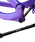Beefed Up 1.0mm Thread Pitch Through Axles for Road and Mountain Bikes Front 12mm x 120mm Boost Through Axle 6061 Aluminum