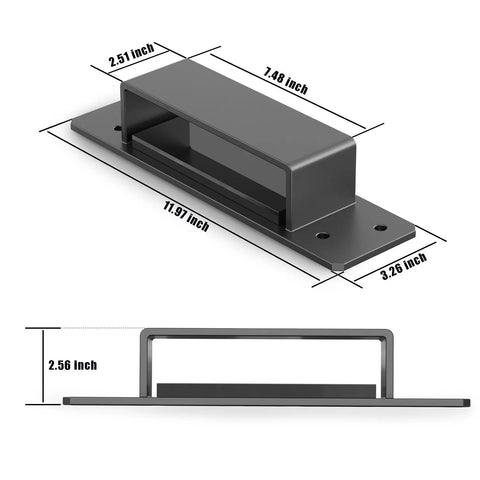 Floating And Fixed Tree Bracket System For 1.25 Inch Support, UHMW Bearing Surface, Dual Side Screw Holes For Secure Tree Mounts, Durable 1.25 Inch Bolt Or Connector Compatibility