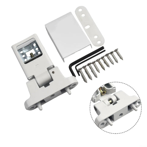 Heavy Duty Zinc Alloy Flag Hinge For Left Or Right Swing Installation Smooth Operation Built Tough with screws and tools.