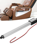 6 Inch Stroke Mini Electric Linear Actuator 12V DC With Built In Limit Switch For Sofa Massage Recliner Home Automation 20N 30mm Per Second Small Compact Actuator Plug And Play on recliner chair