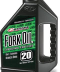 20WT Standard Hydraulic Fork Oil For Motorcycle Front Forks 16 Oz Bottle Pro Grade Lubricant That Delivers Smoother Ride And Consistent Performance Made In USA, black bottle