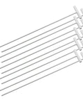 10 Pack Of Heavy Duty Pigeon Cage T Bars One Way Entrance Traps For Racing Pigeons And Other Birds, Durable Iron Build