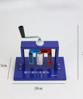 Badass Physics Experiment Kit Featuring Smooth Rotating Magnetic Perpetual Motion Device, 24cm tall magnetic lab tool.