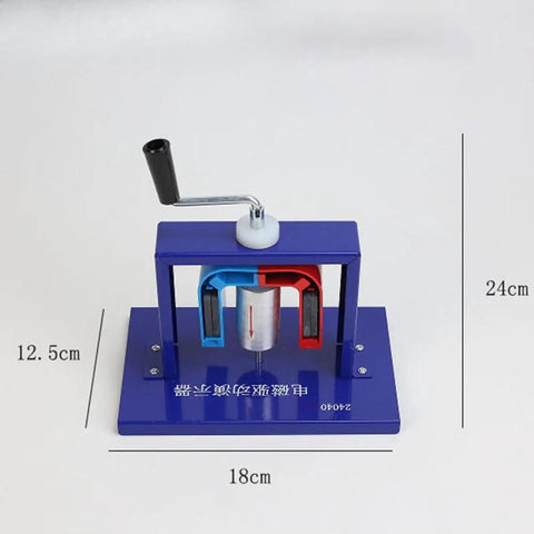 Badass Physics Experiment Kit Featuring Smooth Rotating Magnetic Perpetual Motion Device, 24cm tall magnetic lab tool.