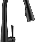 Matte Black Pull Down Kitchen Faucet With Modern Design, Single Hole Mount, 1 Handle Operation, Durable Stainless Build