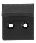 4 Pack Jaw Protectors for Tire Change Machine Parts, black ABS clamp cover with two holes, soft cushioned protective design