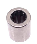 Top Shelf One Way Needle Clutch Roller Bearing Backstop with 3/8 inch bore, 5/8 inch outer diameter view from the side.