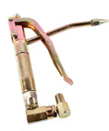 Z shaped 360 degree grease gun from 60 To 1 Air Operated Grease Pump For 5 Gallon Buckets Delivers Up To 7000 PSI With A Fast 28.75 Oz Per Minute Flow Includes 13 Foot High Pressure Hose And A Z Shaped 360 Degree Grease Gun With Automatic Operation For Universal Vehicle Fit