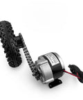 Upgrade Your Dolly Cart With This 24V Dual Drive Electric Conversion Kit. Robust 250W motor with a rugged tire and chain.