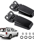 Rear Window Hinge Set For Tailgate Liftgate Glass Left And Right Fits Infiniti QX56 2004 2010 Armada 2005 2015