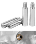 4 Pack Caliper Guide Slider Pins For BMW E46 E92 E36 E85 E86 high strength steel corrosion resistant with caliper assembly view