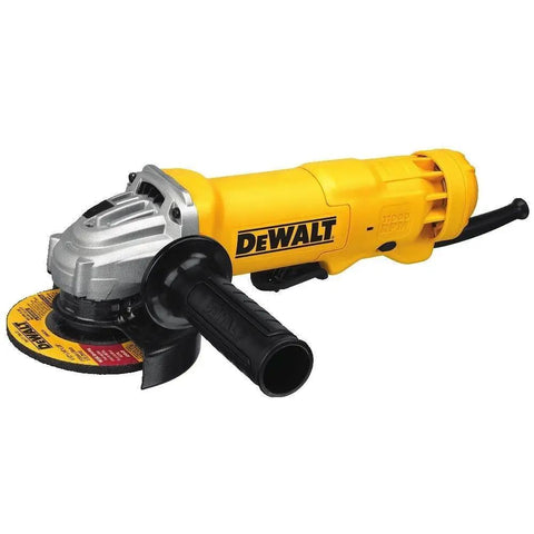 Heavy Duty 4.5 Inch Angle Grinder With 11 Amp Motor And Paddle Switch, Built Like A Pro Workhorse For Heavy Lifting With 11000 Rpm Torque.